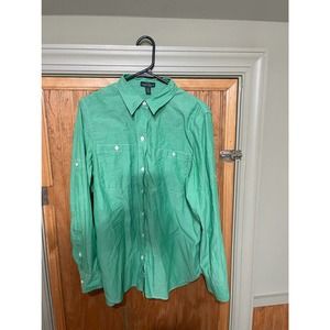Lauren Jeans Co. Ralph Lauren Button-Up